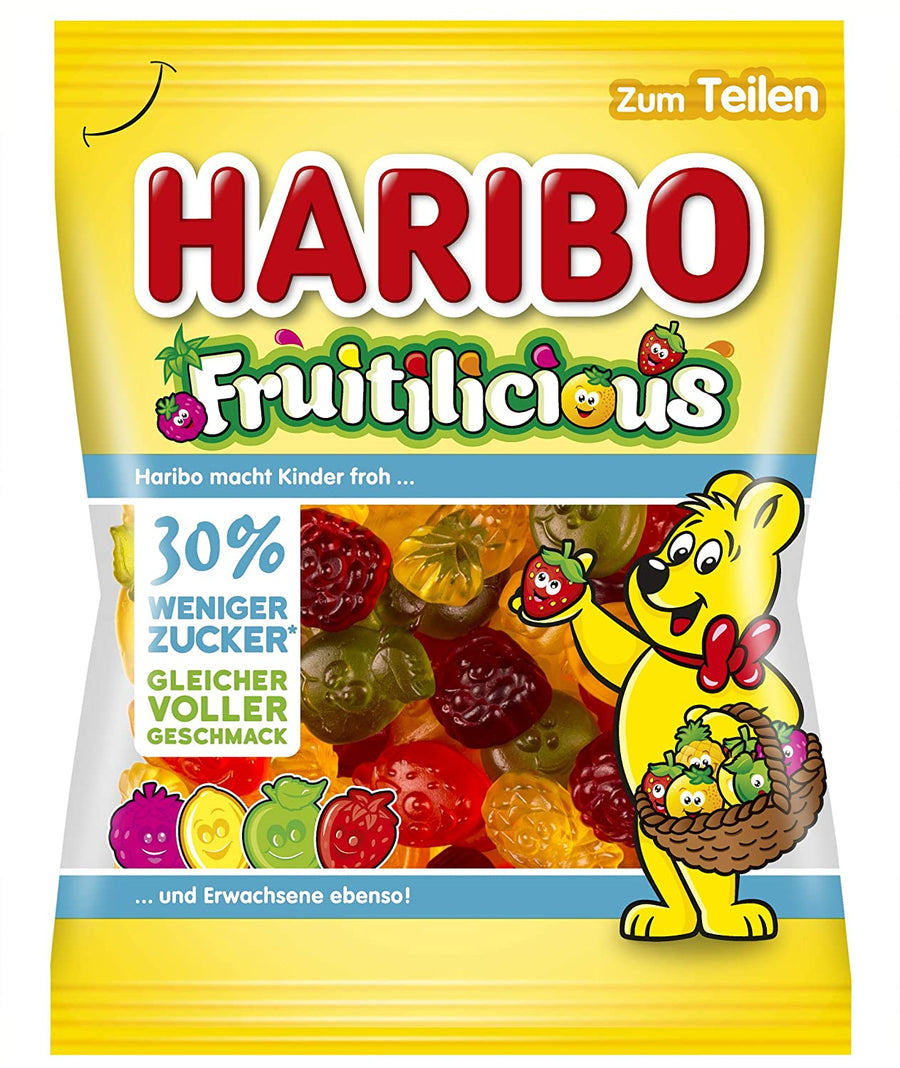 Haribo Fruitilicious 160 g - Exotic Candy - Snaxies