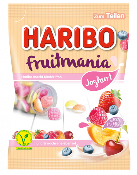 Haribo Fruitmania Yogurt 160 g