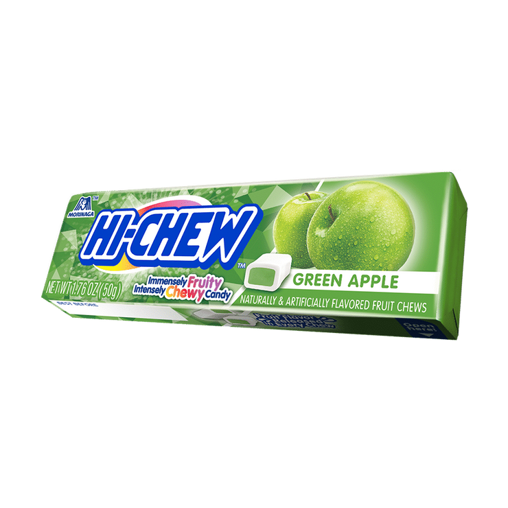 Morinaga Hi-Chew Green Apple Candy 50 g Snaxies Exotic Candy Montreal Canada