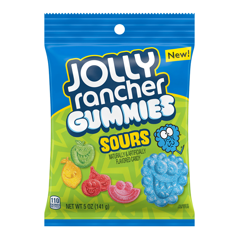 Jolly Rancher Sour Gummies 141 g Snaxies Exotic Candy Montreal Canada