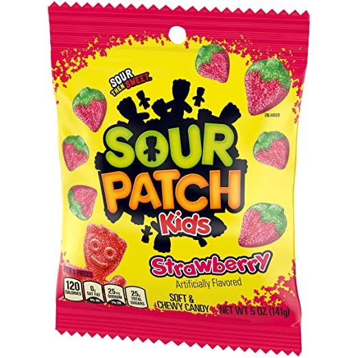 Sour Patch Kids Strawberry 143 g Snaxies Exotic Candy Montreal Canada