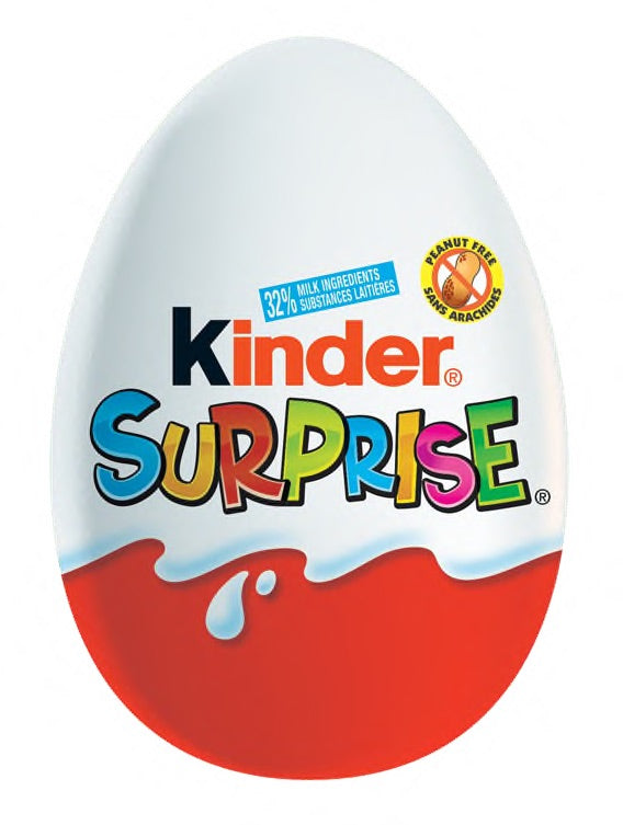 Kinder Surprise 20 g Exotic Snacks Montreal Quebec Canada