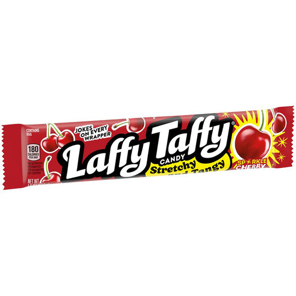 Laffy Taffy Sparkle Cherry Candy 42.5 g Snaxies Exotic Candy Montreal Canada