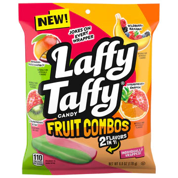 Laffy Taffy Fruit Combos 170 g Snaxies Exotic Candy Montreal