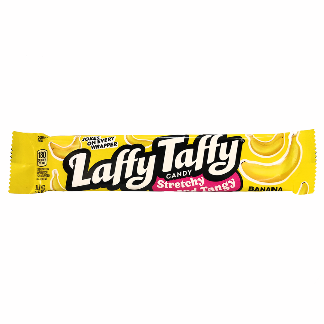 Laffy Taffy Banana Candy Imported Exotic USA Snaxies Montreal Canada