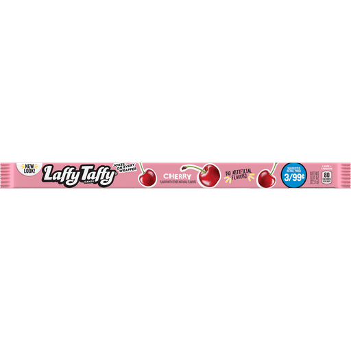 Laffy Taffy Rope Cherry 22.9 g Exotic Candy Snacks