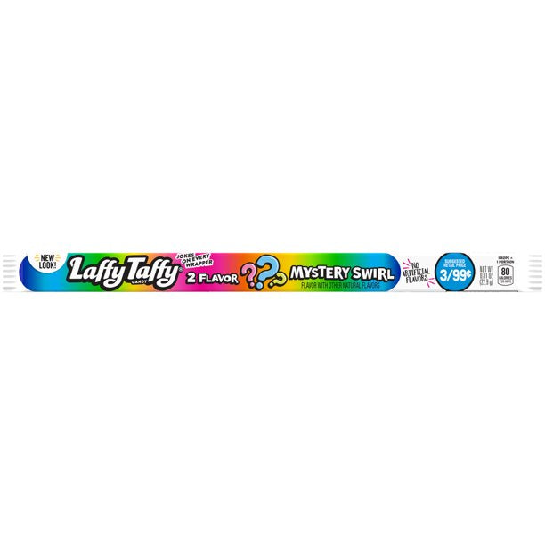 Laffy Taffy Rope Mystery Swirl 22.9 g Exotic Candy Snacks