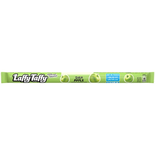 Laffy Taffy Rope Sour Apple 22.9 g Exotic Candy Snacks Snaxies Montreal Quebec Canada 