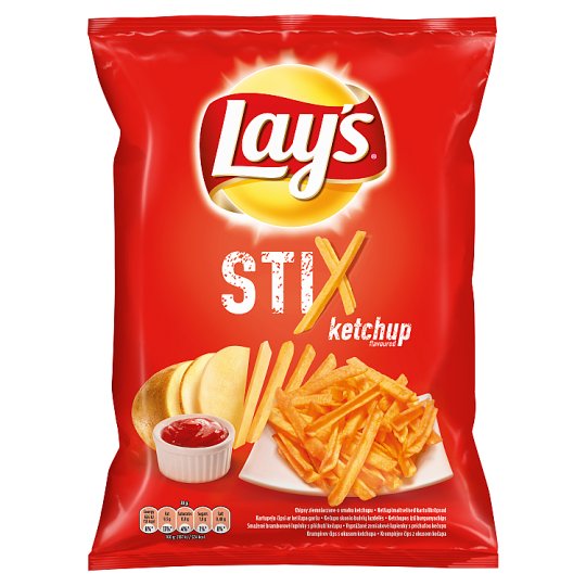 Lay's STIX Ketchup 140 g Imported Exotic Chips Canada Snaxies