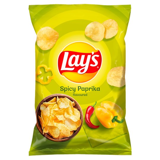Lay's Spicy Paprika 140 g Imported Exotic Chips Canada Snaxies