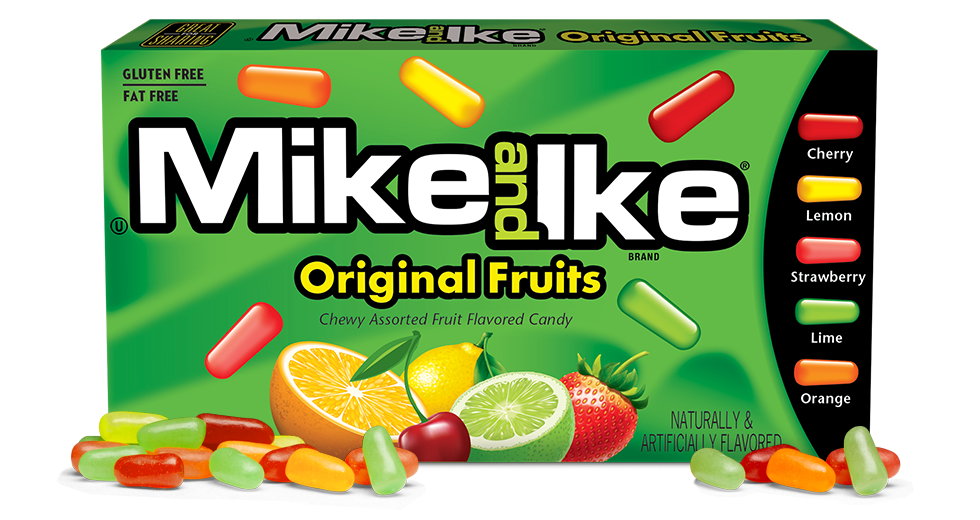 Mike & Ike Original Fruits 141 g Snaxies Exotic Candy Montreal Canada