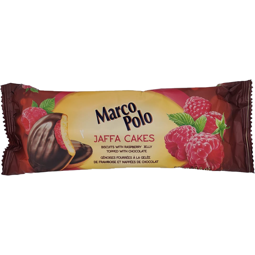 Marco Polo framboise/Raspberry Jaffa Cakes 135 g