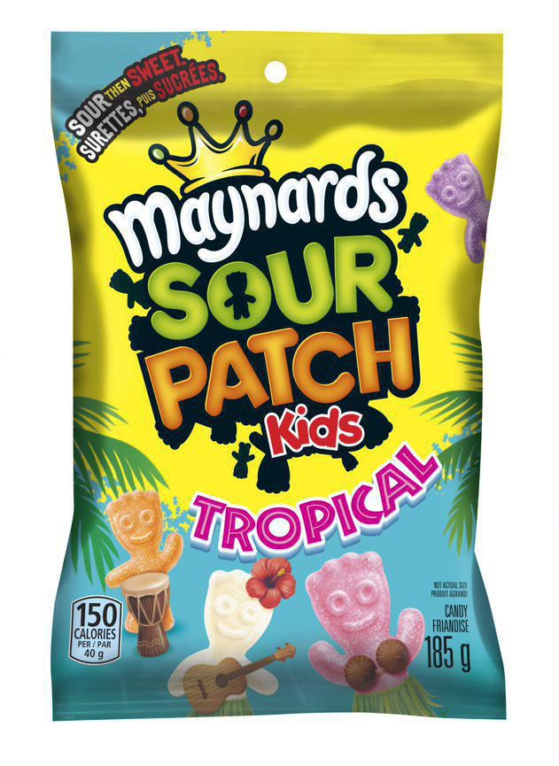Maynards Sour Patch Kids Tropical 185 g - Snaxies