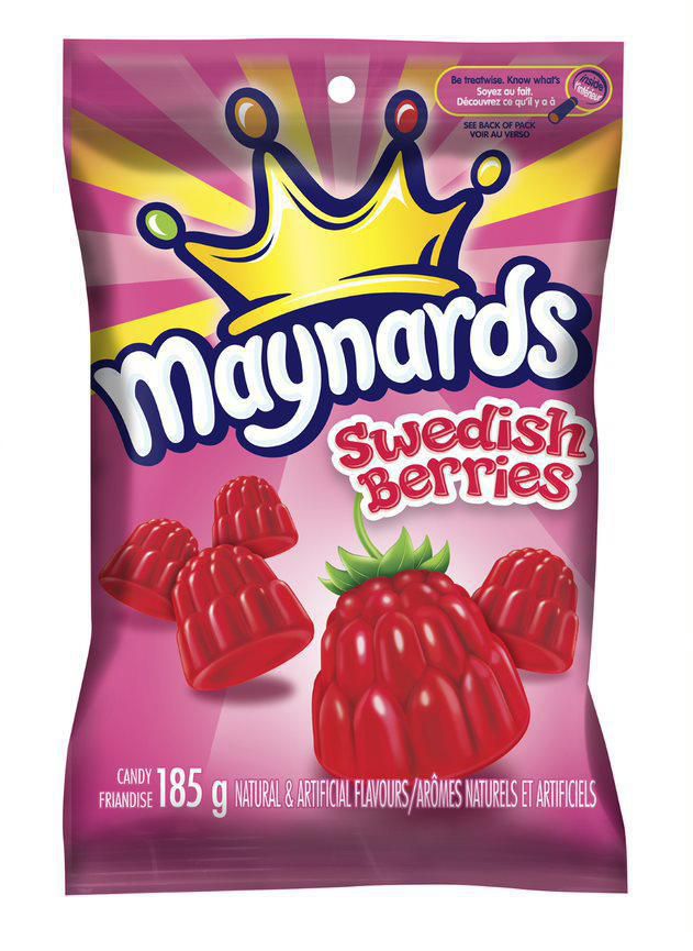 Maynards Swedish Berries 185 g - Snaxies