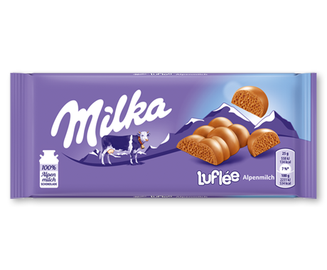 Milka Bubbly Chocolate Bar - Snaxies