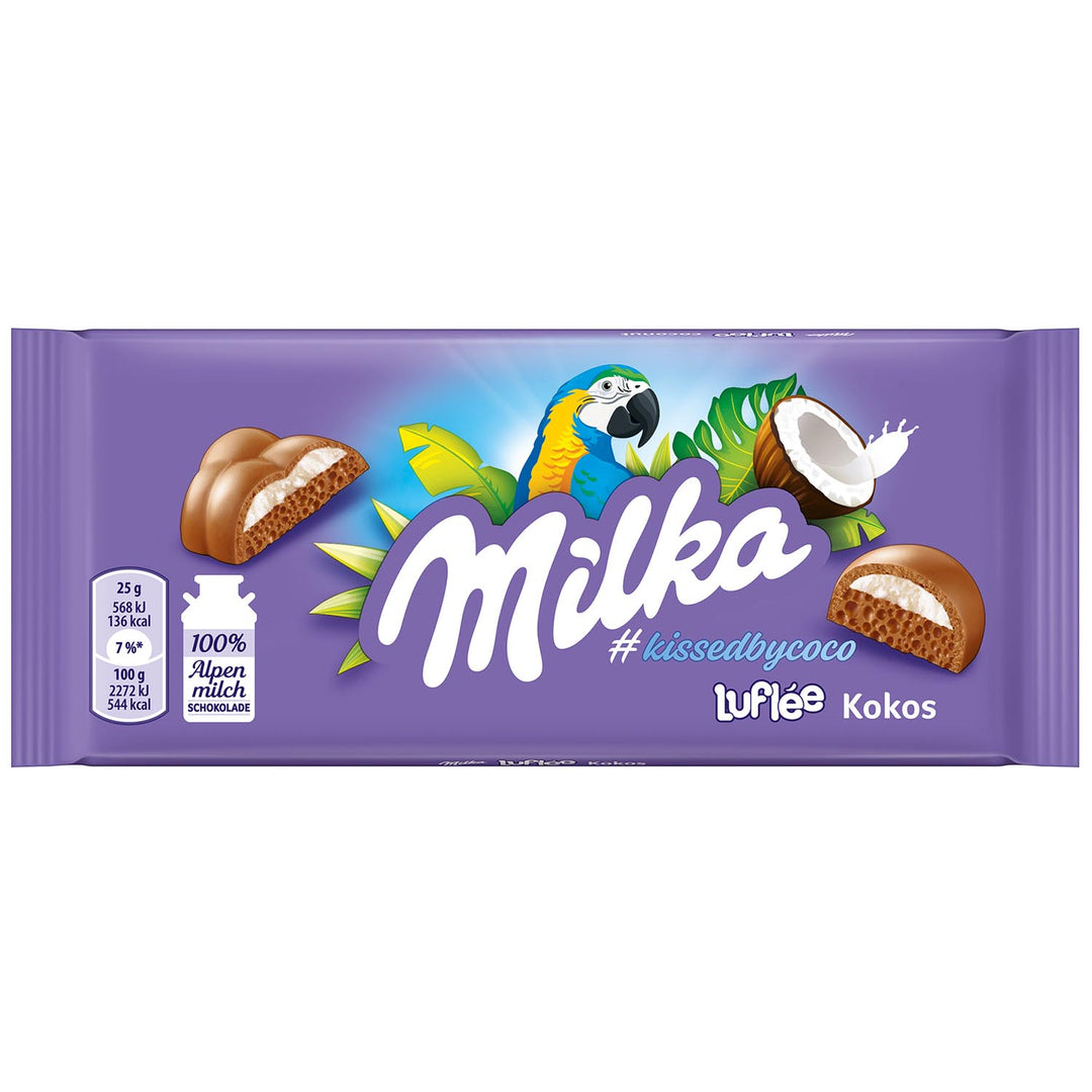 Milka Bubbly Coconut 100 g
