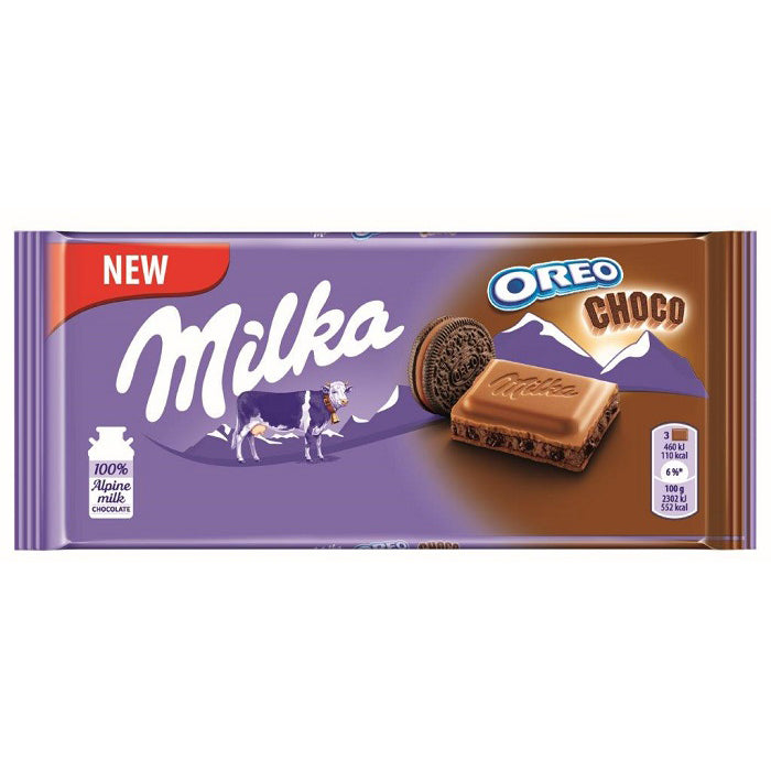 Milka Oreo Choco Brownie Chocolate Bar - Snaxies