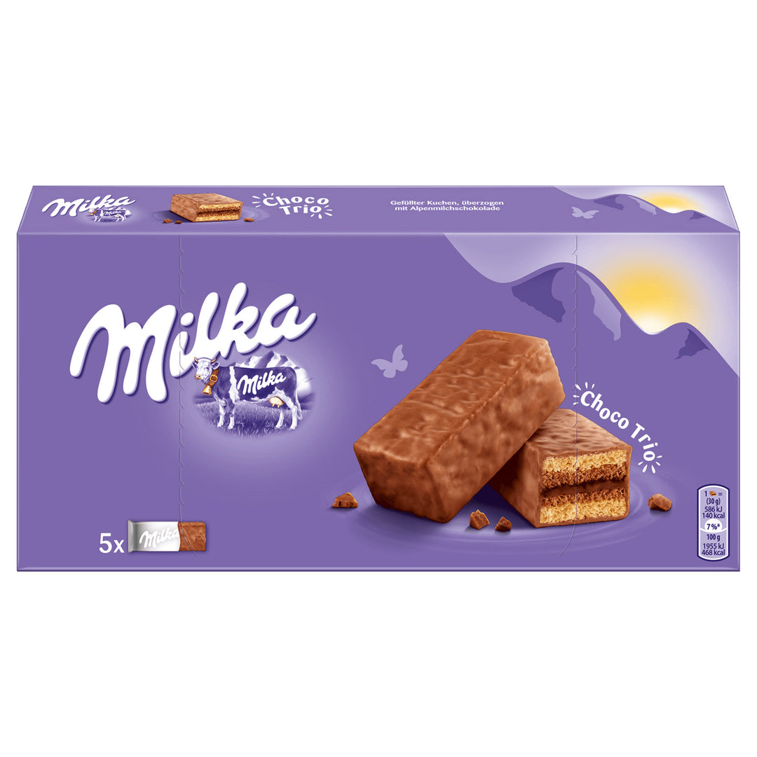 Milka Choco Trio 150 g Imported Exotic Cookies Canada Snaxies