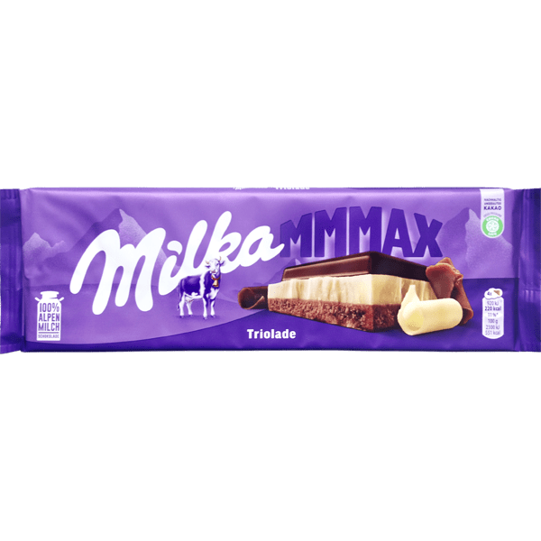 Milka MMMAX Triolade 280 g Imported Exotic Chocolate Montreal Quebec Canada Snaxies