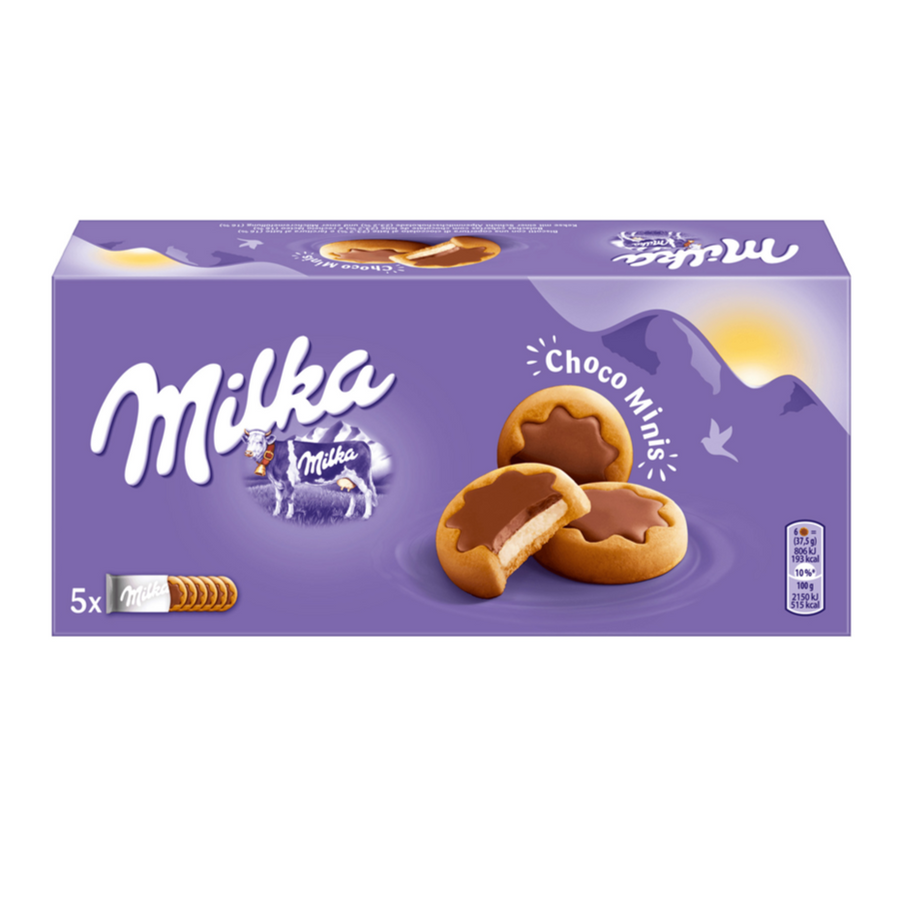 Milka Choco Minis 150 g Imported Exotic Snack Montreal Quebec Canada Snaxies