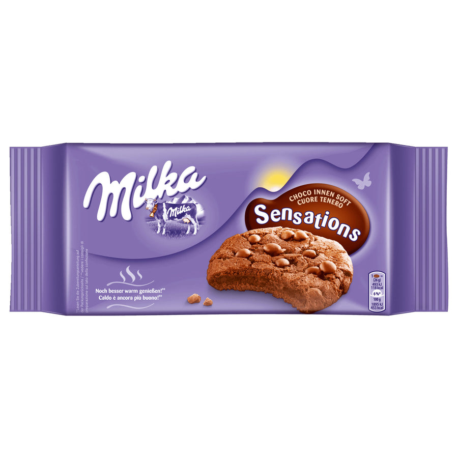 Milka Cookie Sensations Choco 156 g Imported Exotic Cookies Montreal Quebec Canada Snaxies