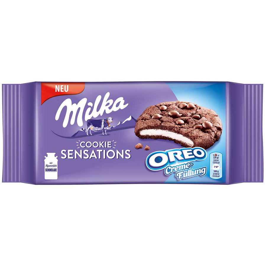 Milka Cookie Sensations Oreo 156 g Imported Exotic Cookies Montreal Quebec Canada Snaxies