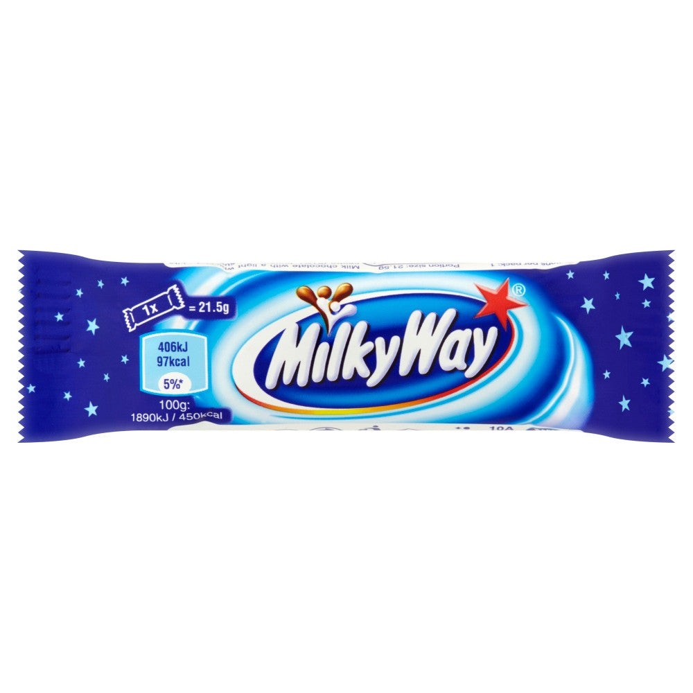 Milky Way Chocolate Bar 21.5 g Snaxies Exotic Drinks Montreal Quebec Canada