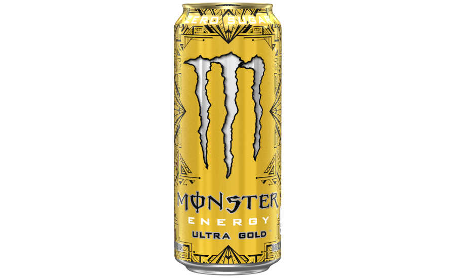 Monster Energy Ultra Gold 473 ml Exotic Drink Snaxies Montreal Quebec Canada