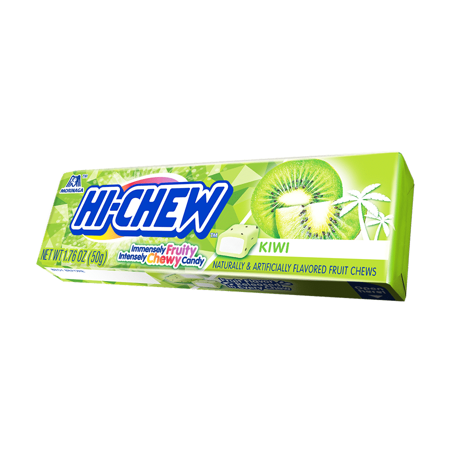 Morinaga Hi-Chew Kiwi Candy 50 g Exotic Candy Montreal Quebec Canada Snaxies