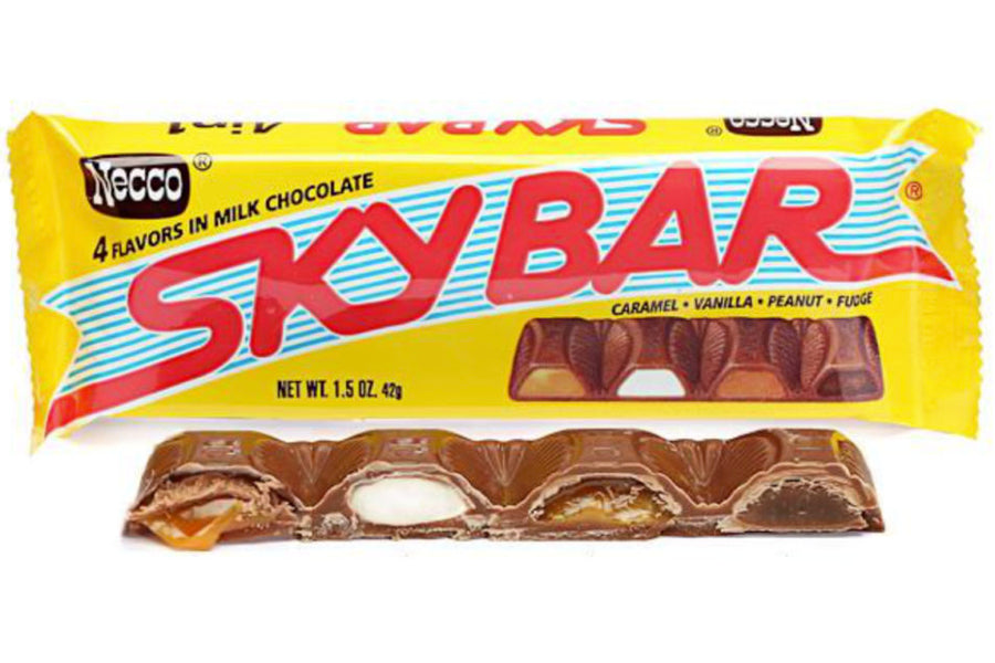 Sky Bar 42.5 g Snaxies Exotic Chocolate Montreal Canada