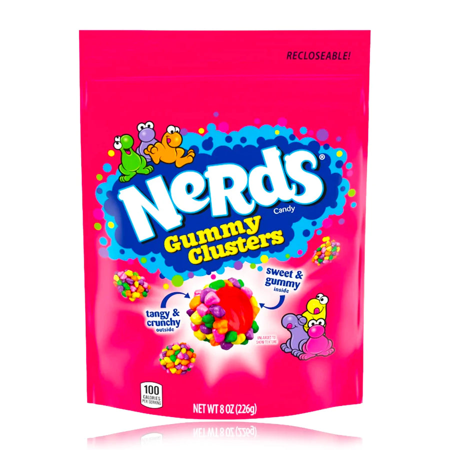Nerds Gummy Clusters Large Bag 226 g Snaxies Exotic Candy Montreal Canada