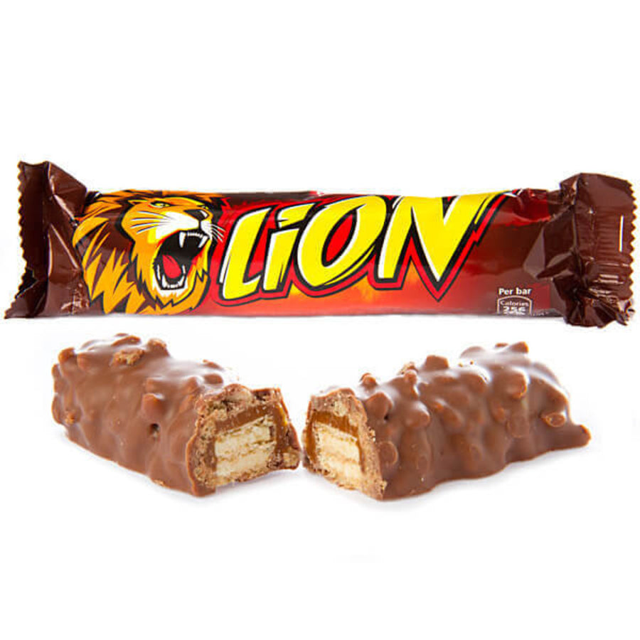 Nestle Lion Chocolate Bar 42 g Snaxies Exotic Snacks Montreal Quebec Canada