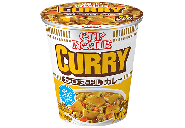Nissin Cup Noodle Curry Imported Exotic Snack Montreal Quebec Canada Snaxies