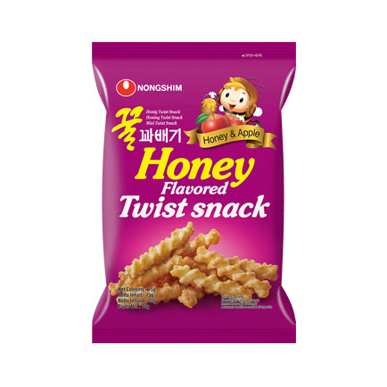 Nongshim Honey Twist Snack 75 g Snaxies Exotic Snacks Montreal Quebec Canada