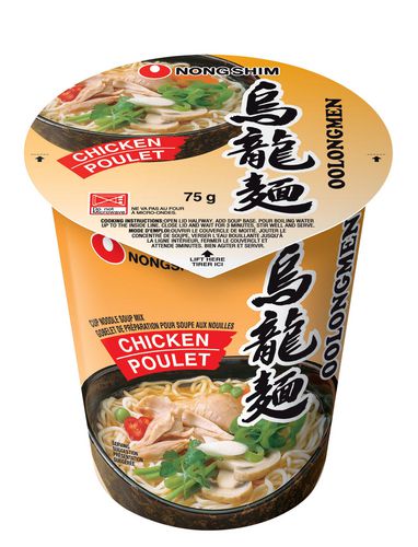 Nongshim Chicken Oolong Men Instant Noodles 75 g - Snaxies