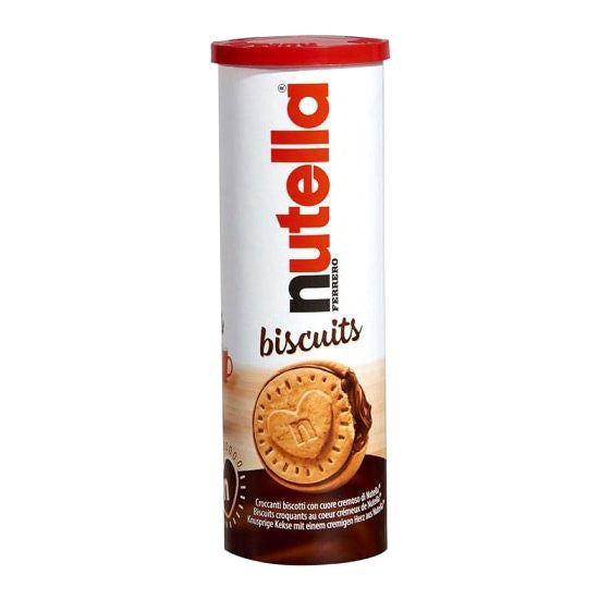 Nutella Biscuits 166 g Imported Exotic Cookies Italy Snaxies Montreal Canada