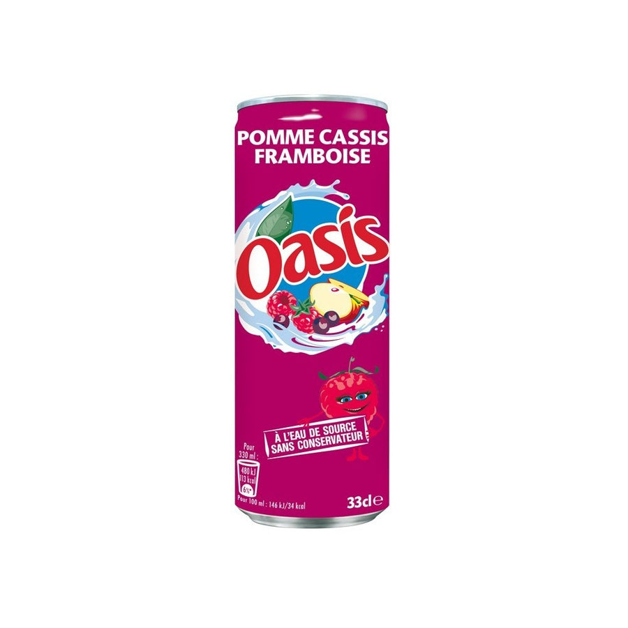 Oasis Apple-Blackcurrant-Raspberry 330 ml Exotic Juice Drink