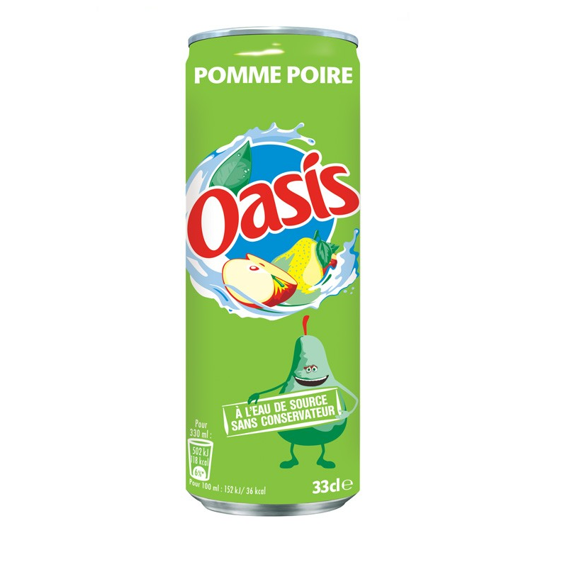 Oasis Apple-Pear 330 ml Exotic Juice Drink