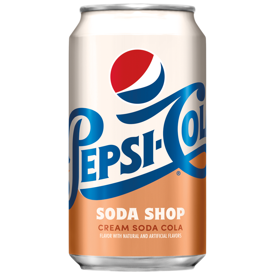 Pepsi Cream Soda Can 355 ml Snaxies Exotic Soda Montreal Canada