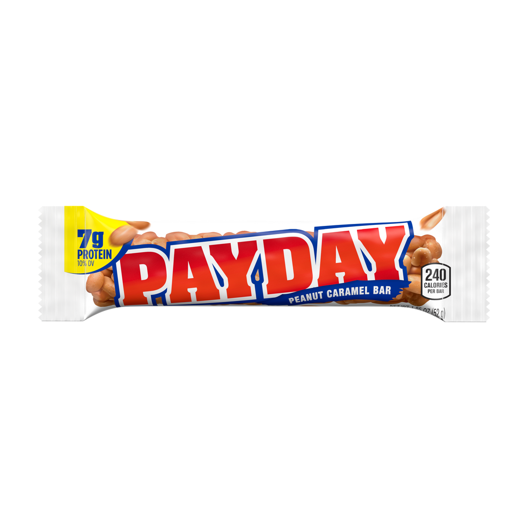PayDay Peanut Caramel Bar 52 g Imported Exotic Chocolate US Snaxies Canada Montreal