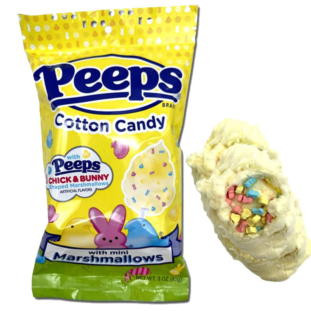 Peeps Cotton Candy with Mini Marshmallows 85 g Imported Exotic Candy Montreal Quebec Canada Snaxies