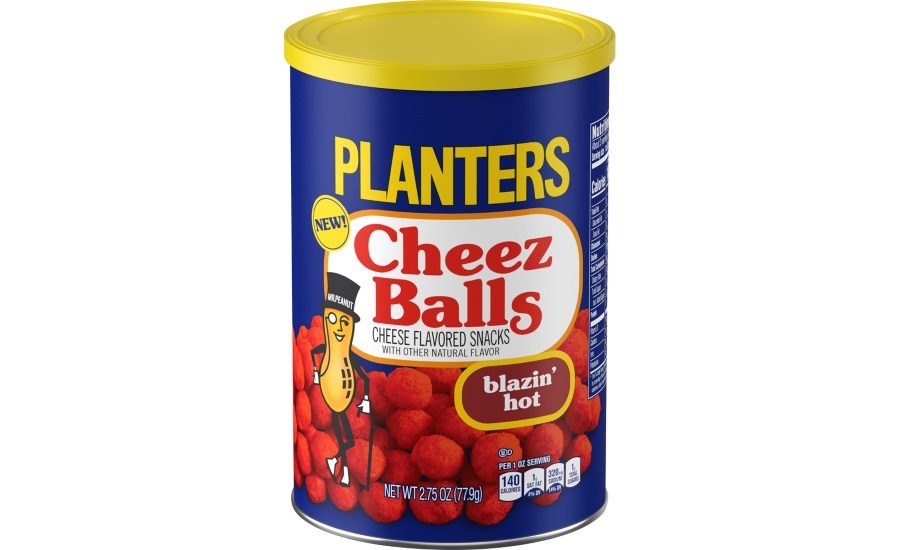 Planters Cheez Balls Blazin' Hot 77.9 g Snaxies Exotic Snacks Montreal Canada