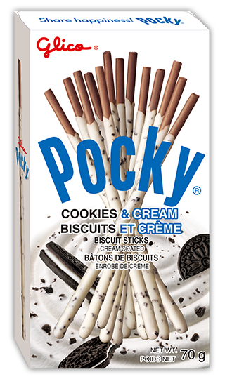 Pocky Cookies & Cream 70 g - Snaxies