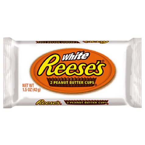 Coupes de beurre de cacahuète blanc Reese's 42 g