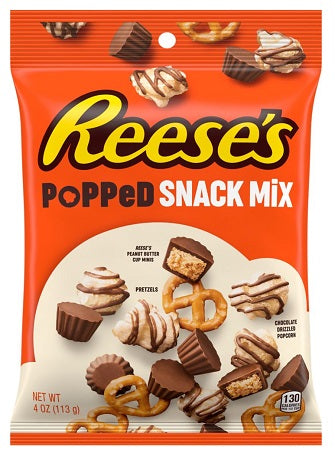 Reese's Popped Snack Mix 113 g Exotic Snacks Snaxies Montreal Quebec Canada