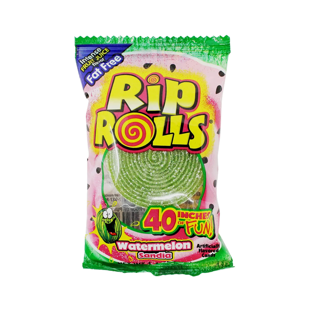 Rip Rolls Watermelon 40 g Snaxies Exotic Candy Montreal