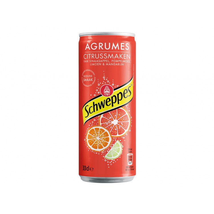 Schweppes Agrumes 330 ml - Exotic Drinks - Europe - Snaxies