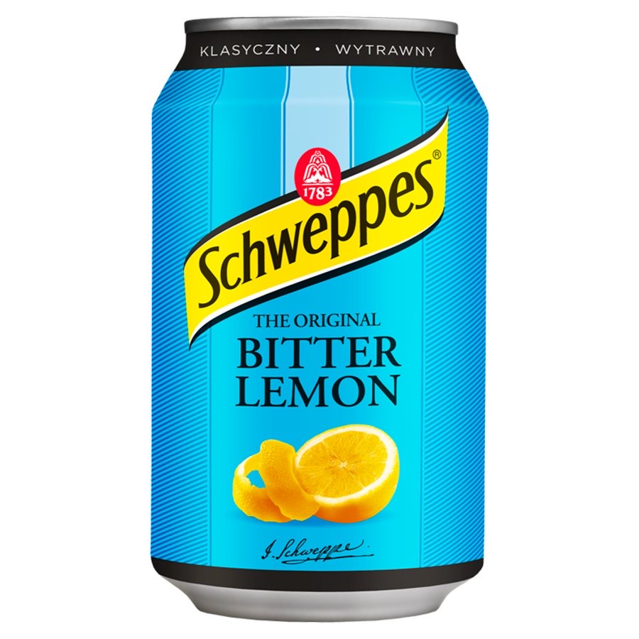 Schweppes Bitter Lemon 330 ml Snaxies Exotic Drinks Canada