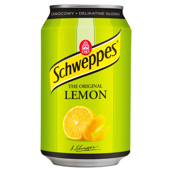 Schweppes Lemon Can 330 ml