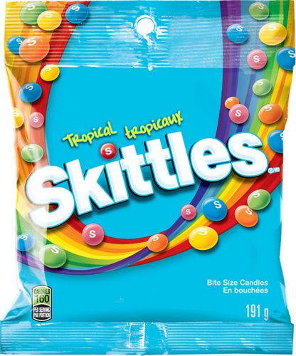 Skittles Tropical 191 g - Snaxies